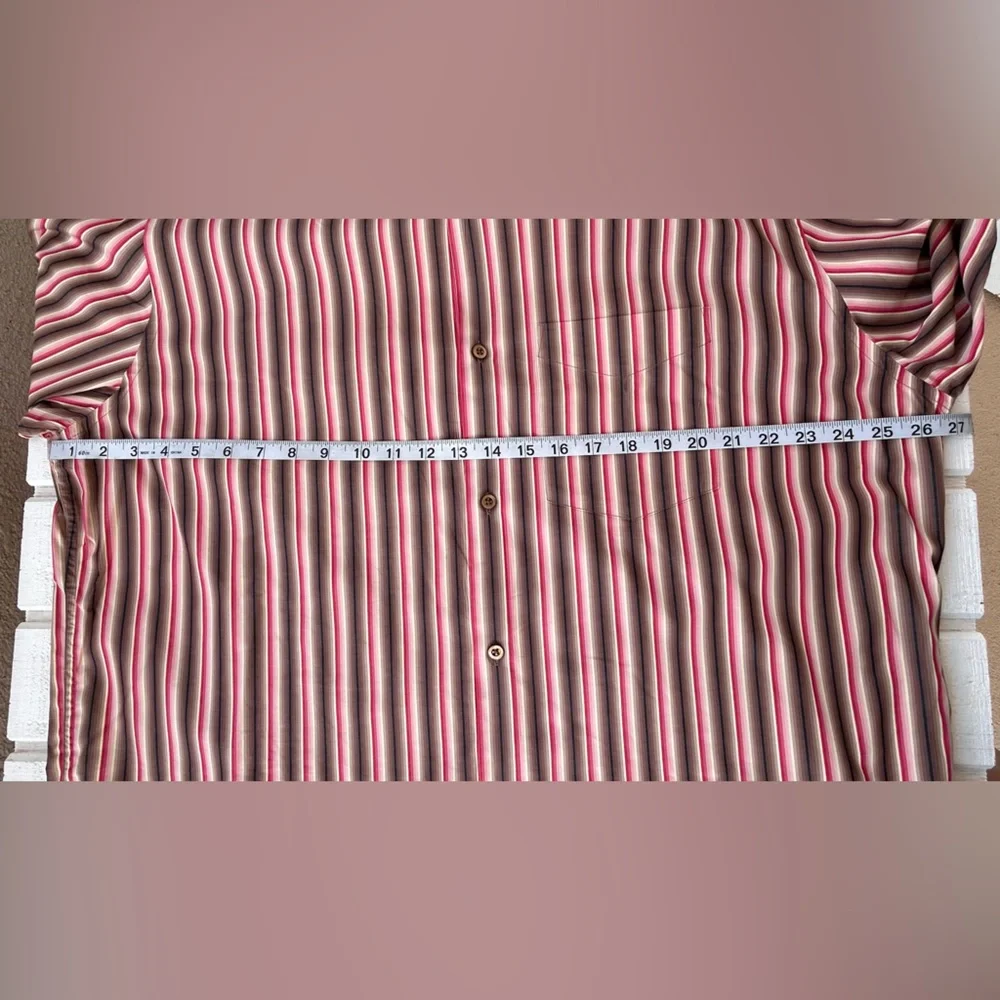 Banana Republic Men’s‎ Casual Button Up Shirt Striped Size XL